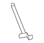 99650423301 - Body: Support Rod for Porsche: 911, Boxster Image