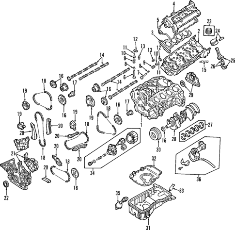 Oil Pan for 1990 INFINITI M30 #10