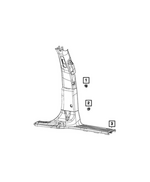 68443103AA - Electrical: Folding Seat Switch, Driver for Mopar Image