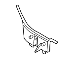 41007292801 - Body: Outer Hinge Pillar Baffle for Mini Image image