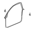 20779371 - : Door Weather-Strip for GM Image