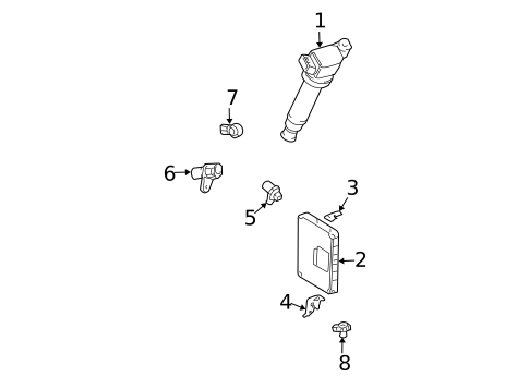Powertrain Control for 2005 Toyota Sienna #0