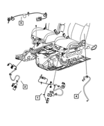 68021966AA - Electrical: Seat Wiring for Mopar Image