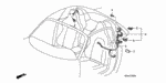 32202S2A000 - Body/Air Conditioning: WIRE, DEFOGGER GROUND for Honda Image