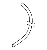 65475AG00A - Body: Drain Hose for Subaru: Legacy, Outback Image