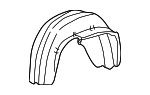 9190635 - : 1993-2000 Volvo Wheelhouse Liner for Volvo: 850, S70, V70 Image