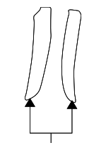 9484128 - Body: Black Out Tape for Volvo: S70, V70 Image