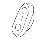 9152459 - Body: Quarter Panel Nut Plate for Volvo: 850, C70, S70, V70 Image