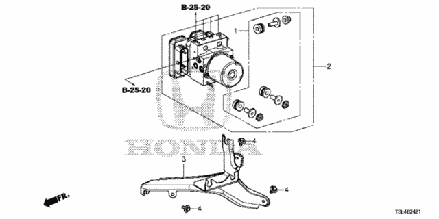 VSA Modulator (2) for 2016 Honda Accord #0