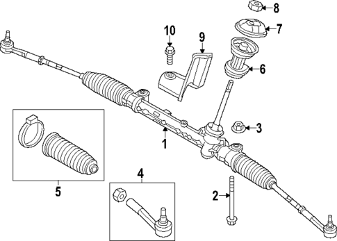 Steering Gear & Linkage for 2023 Dodge Hornet #0