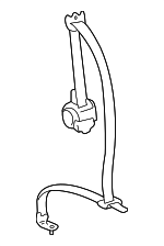 73360AE011B0 - Electrical: Belt &amp; Retractor for Toyota: Sienna Image