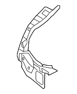 64547B1000 - Body: Upper Extension for Hyundai Image
