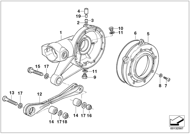 33172314179 - : Silver Rod - L=365Mm for BMW-Motorrad Image