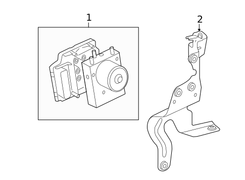 ABS Components for 2007 Jaguar S-Type #0