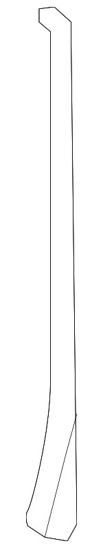 AU5Z96600A96AB - Body: Strap for Ford: Flex Image