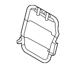 BU5Z96613A38A - Body: Seat Back Frame for Ford: Explorer, Flex, Police Interceptor Utility | Lincoln: MKT Image