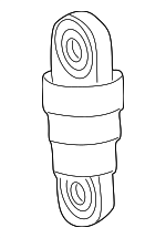 11281717210 - Maintenance &amp; Lubrication: Accessory Drive Belt Tensioner Assembly for BMW: 323i, 323is, 325i, 325is, 328i, 328is, 525i, 528i, M3, Z3 Image