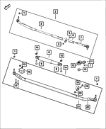 6509358AA - Steering: Lock Washer for Mopar Image