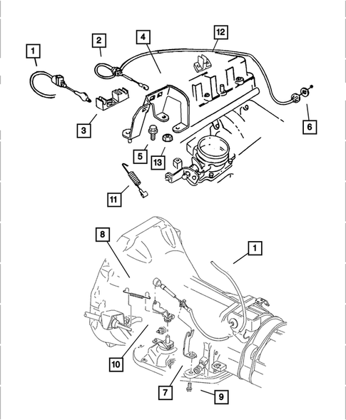 Throttle Controls for 2003 Jeep Wrangler #0
