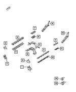 68175149AC - Electrical: Wiring Trough for Mopar Image