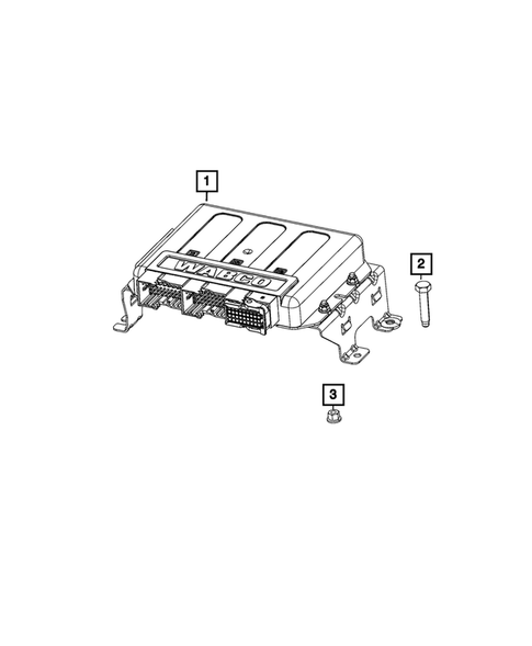 Keys, Modules and Engine Controllers for 2022 Ram 3500 #5