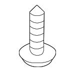 1249305167E - Body: Side Retainer Screw for Hyundai Image