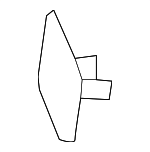 98680B1500 - Body: Lmp Washer Cover for Hyundai Image