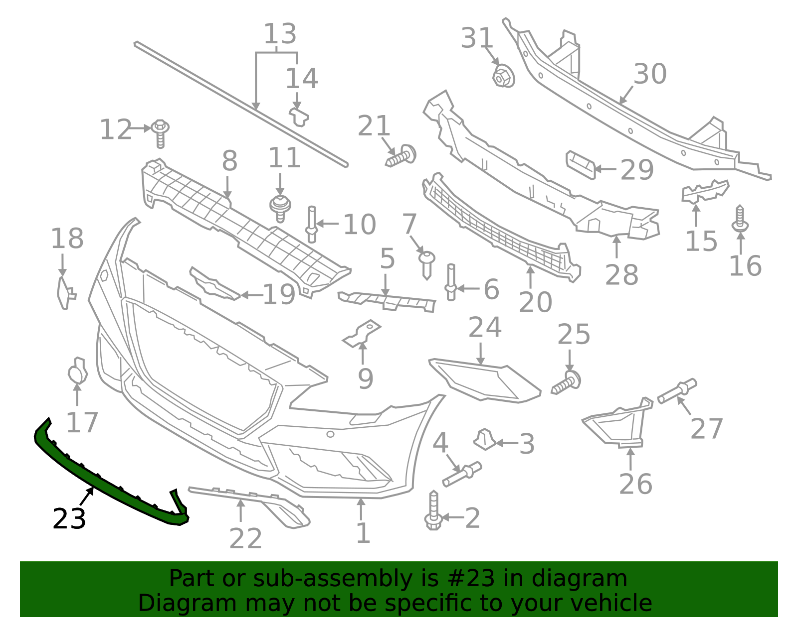 2018-2020 Genesis G80 Trim Molding 86565-B1800-TRI | QuirkParts