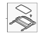 31299226 - Body: Sunroof Frame for Volvo Image