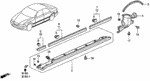 71800SW5305 - Interior/Bumper: GARNISH ASSY., R. SIDE SILL for Acura Image