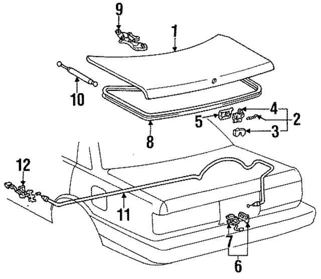 8423120240 - Body: Door Jamb Switch for Lexus Image