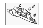 77512TGGA01 - : Glove Box Frame for Honda Image