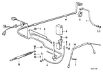 12421719713 - Engine Electrical System: Battery Cable Negative for BMW Image