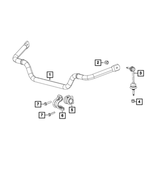 68586251AB - : Stabilizer Bar Link for Mopar Image