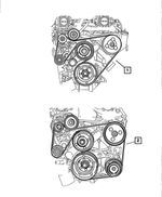 4763795AD - : A/c Belt for Mopar Image