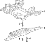 86320420 - Suspension: Suspension Cross-member for Chevrolet: Silverado EV | GMC: Sierra EV Image