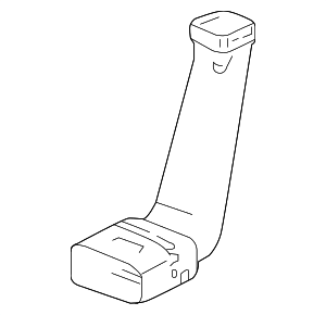 1J6815K1N00 - : Drive Motor Battery Compartment Cooling Fan Duct for Honda Image