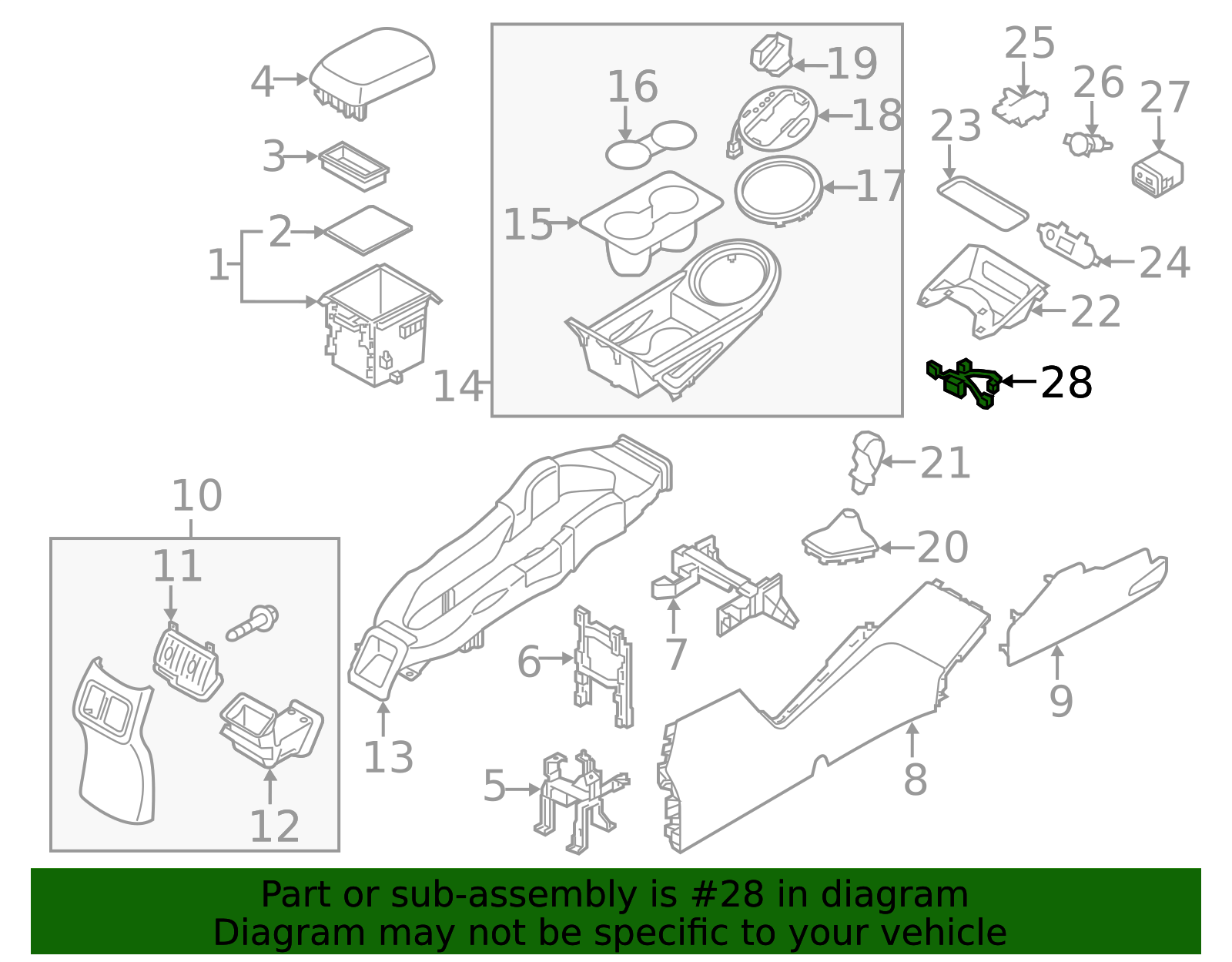 84619-3W070 - Harness 2014-2016 Kia Sportage | Kia Parts Space