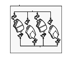 58302T6A23 - Brakes: Brake Pads for Hyundai Image
