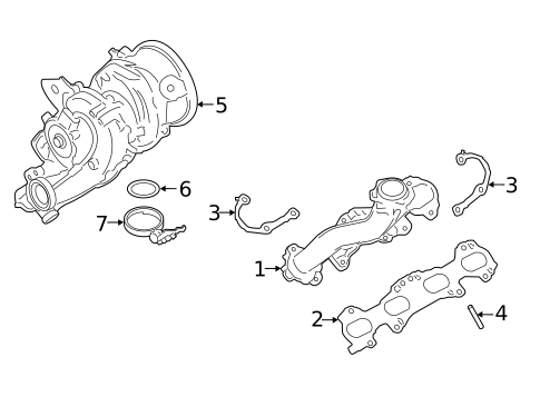 Turbocharger, Supercharger & Ram Air for 2020 Porsche Cayenne #0