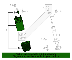 2021-2026 GM (Replaces 85521597) Air Spring 85016267 GM | GMPartsDirect.com