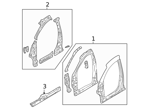 Rocker for 2009 Kia Sedona #0