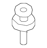 90602SX0003 - Body: Cowl Grille Clip for Acura Image