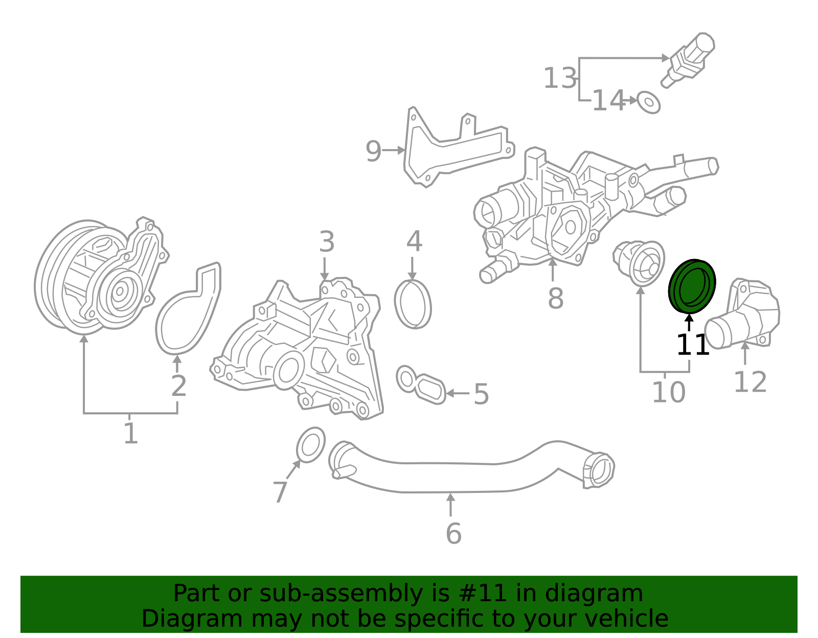 19305-5R0-000 - Engine Coolant Thermostat Seal 2015-2022 Honda | Honda ...