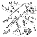 1073320220 - : Arm for Mercedes-Benz: 380 SL Image