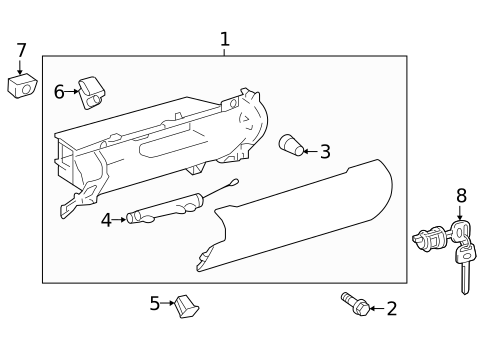 Instrument Panel for 2016 Toyota Camry #1