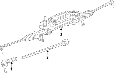 Steering Gear & Linkage for 2015 Chrysler 200 #1