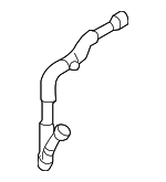 66131149D - : Connector Hose for Audi: TT Quattro Image