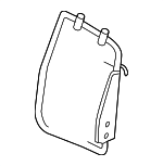 896015Z000 - Body: Seat Back Frame for Nissan: Quest Image