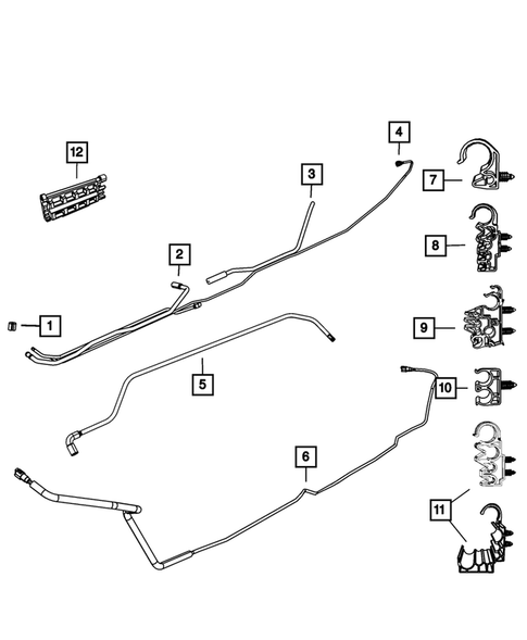 Fuel Lines for 2011 Ram 2500 #0
